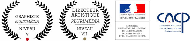 AGR, l'Ecole de l'Image - Nantes - RNCP Niveau 7 Directeur Artistique Plurimedia & Niveau 5 Graphiste Multimedia Multimedia